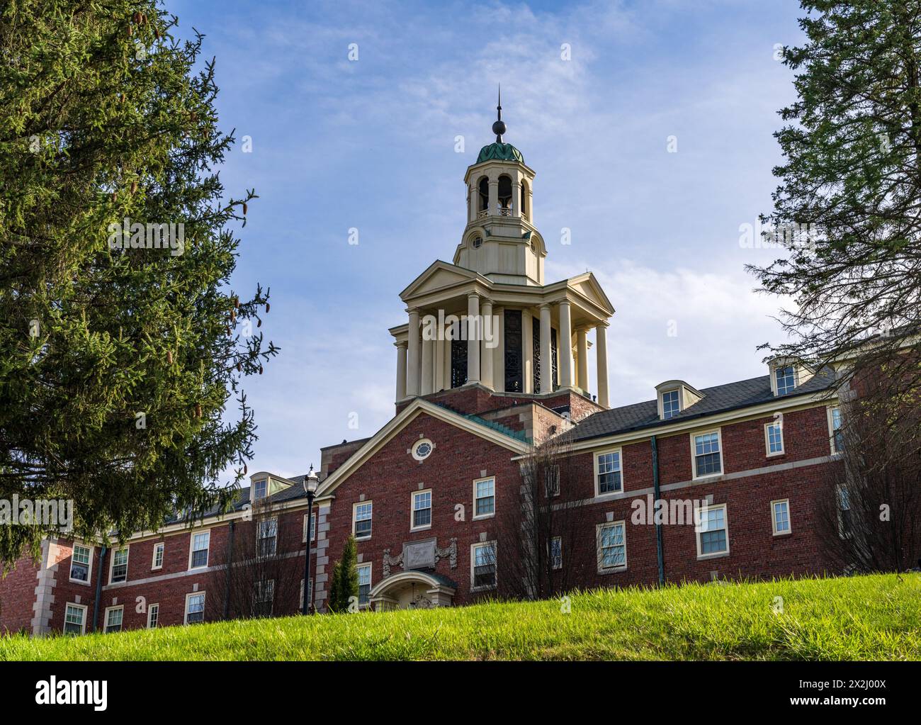 Historic Stuyvesant Hall used as a residential building at Ohio Wesleyan University in Delaware, OH Stock Photo