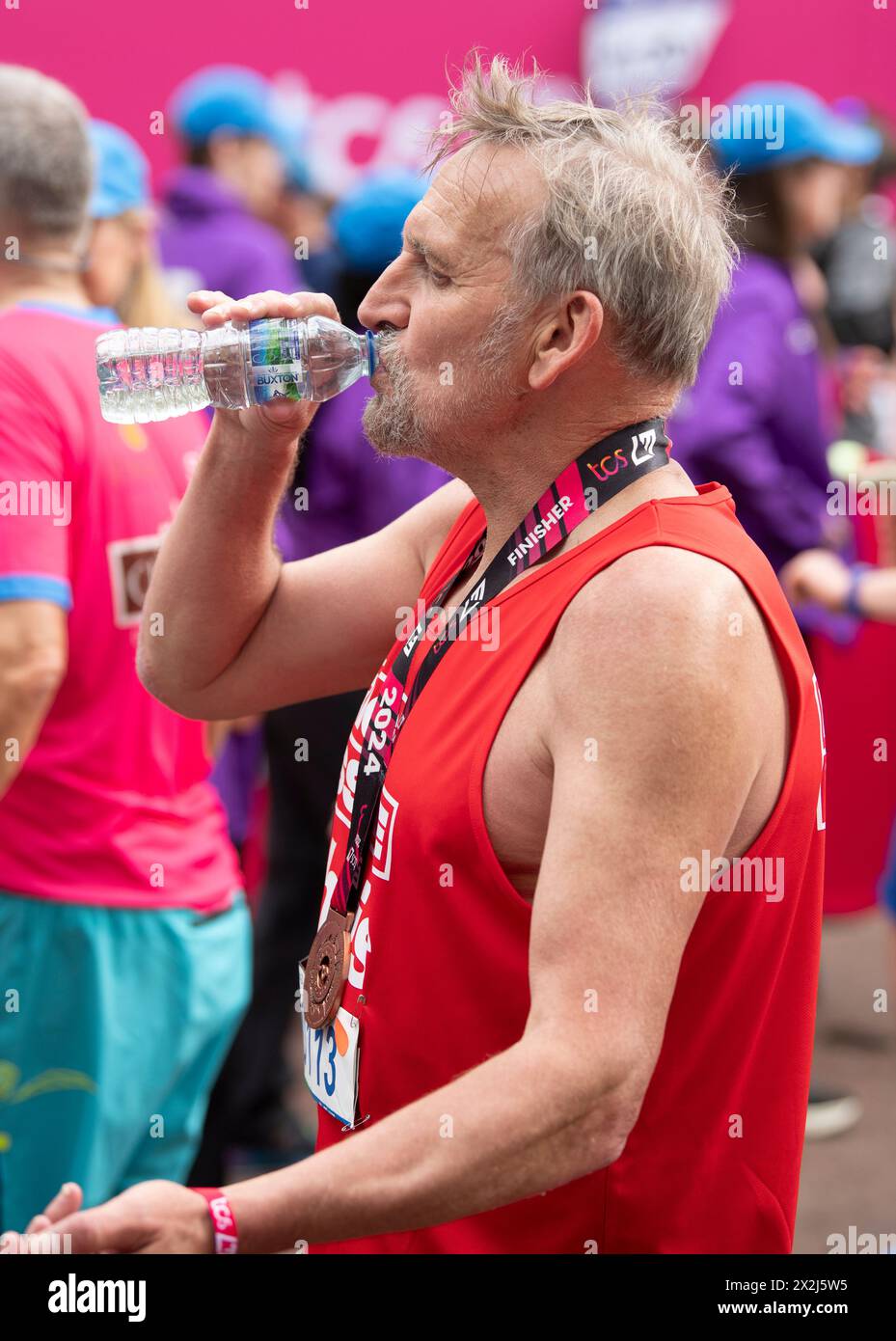 Christopher Eccleston photographed ahead of the start of the 2024 TCS