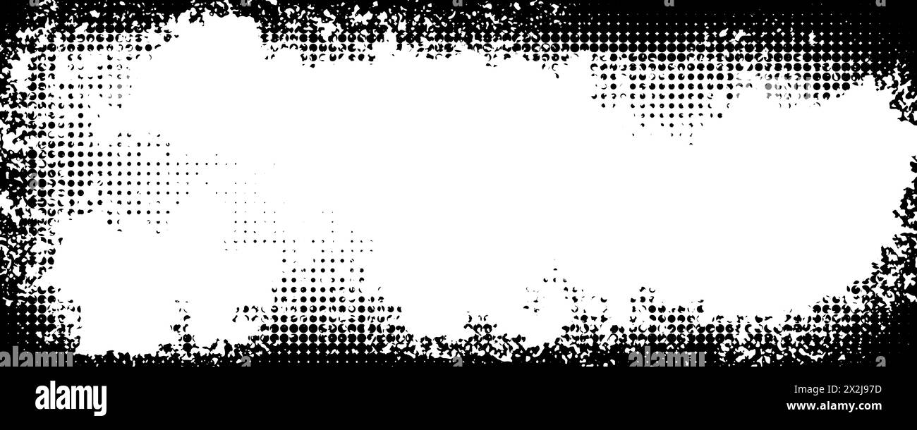 abstract grunge background with halftone style. Vector illustration ...
