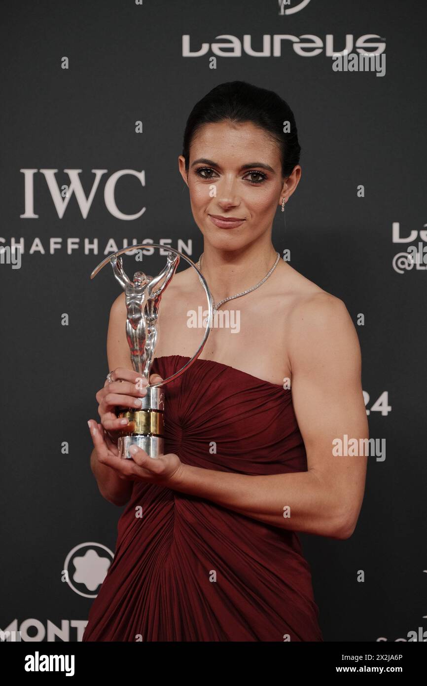Palacio de Cibeles, Madrid, Spain. 22nd Apr, 2024. 25th Laureus World