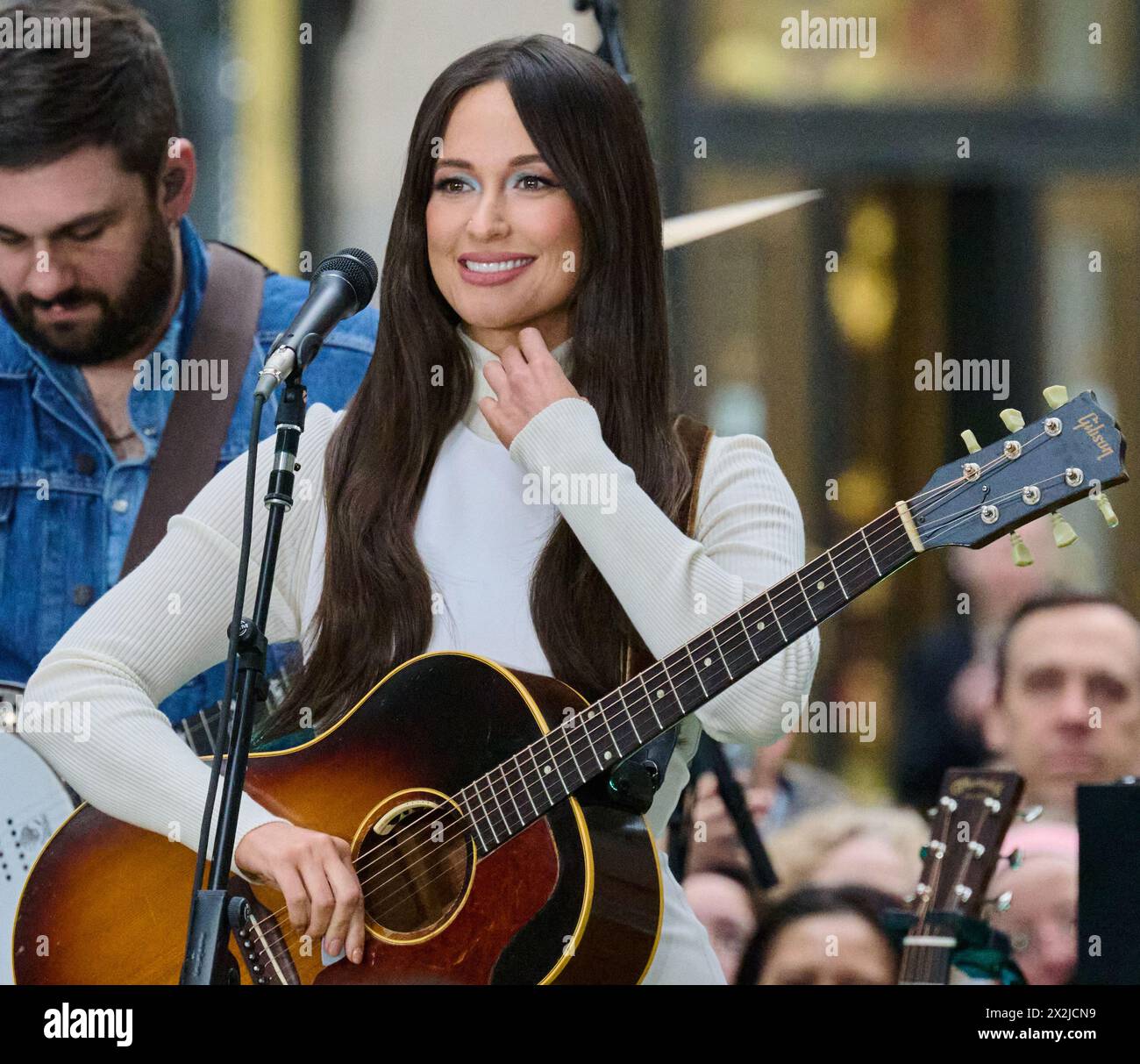 NEW YORK, NY, USA - MARCH 15, 2024: Kacey Musgraves Performs on NBC&rsquo;s