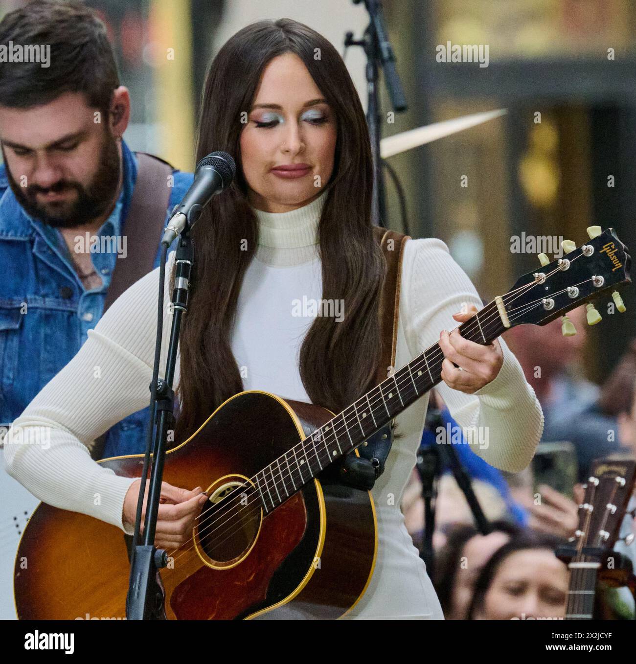 NEW YORK, NY, USA - MARCH 15, 2024: Kacey Musgraves Performs on NBC&rsquo;s