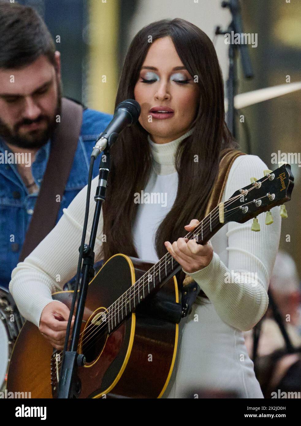 NEW YORK, NY, USA - MARCH 15, 2024: Kacey Musgraves Performs on NBC&rsquo;s