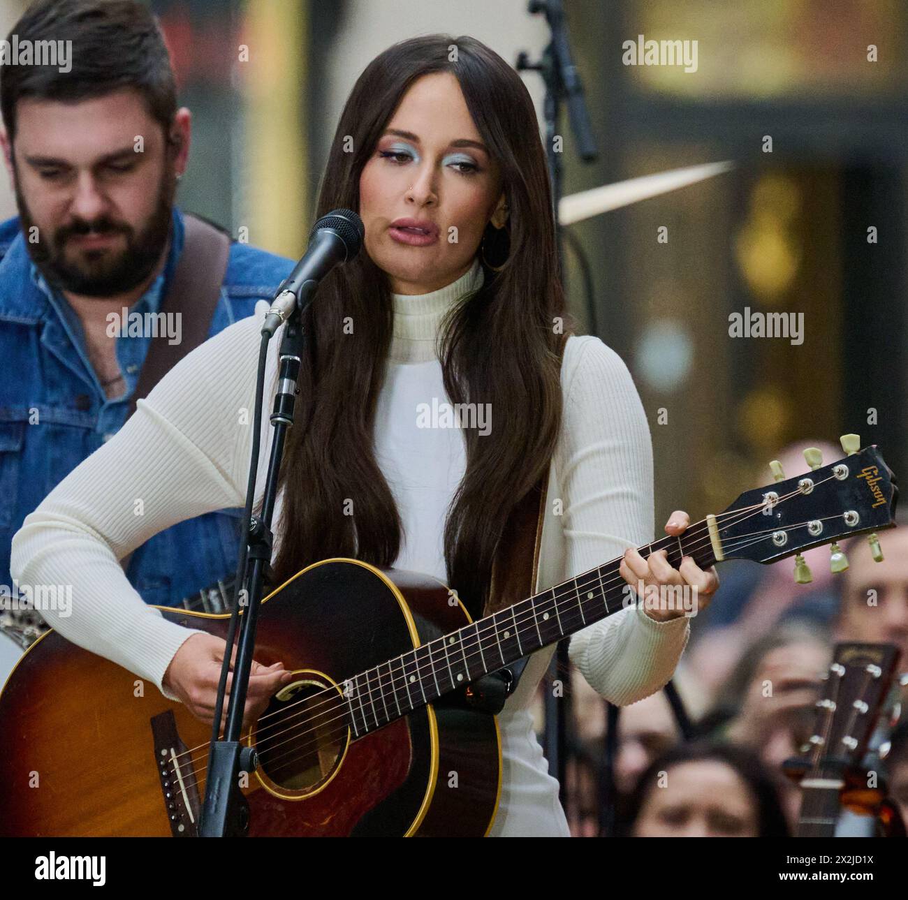 NEW YORK, NY, USA - MARCH 15, 2024: Kacey Musgraves Performs on NBC&rsquo;s