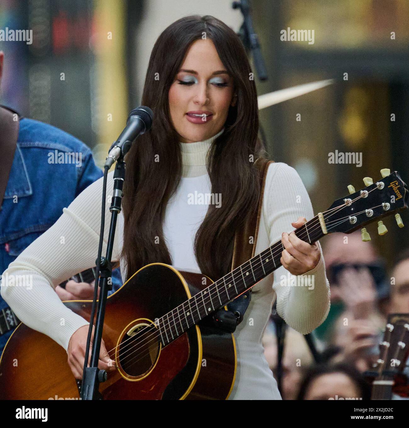 NEW YORK, NY, USA - MARCH 15, 2024: Kacey Musgraves Performs on NBC&rsquo;s