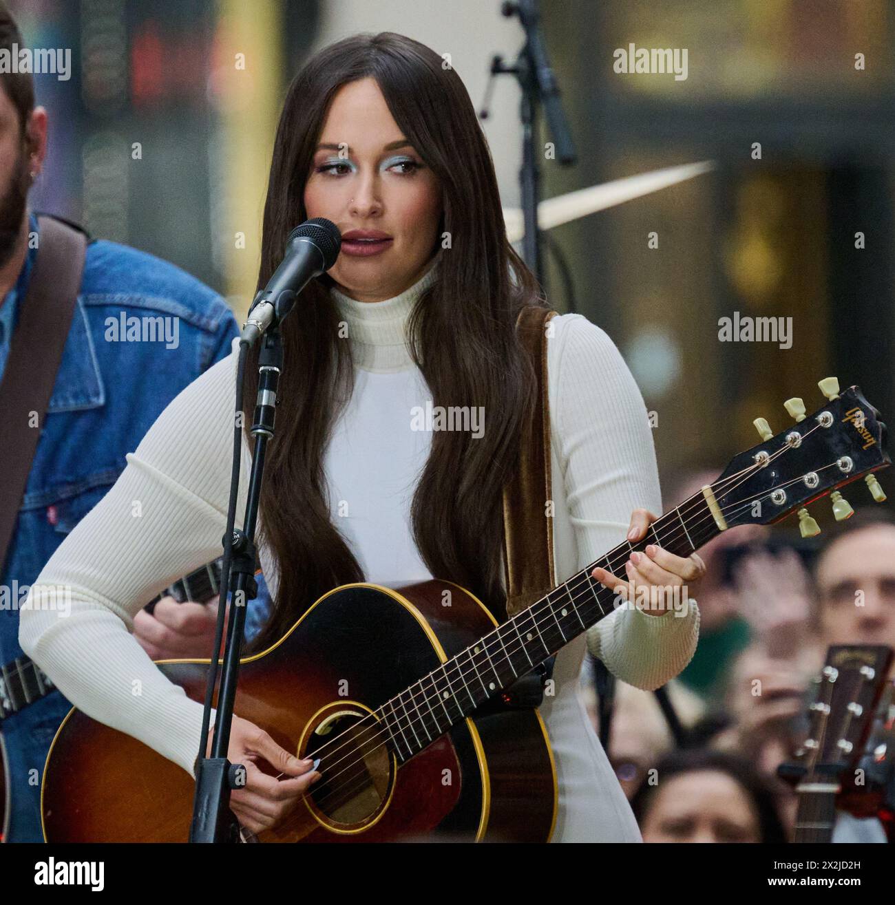 NEW YORK, NY, USA - MARCH 15, 2024: Kacey Musgraves Performs on NBC&rsquo;s