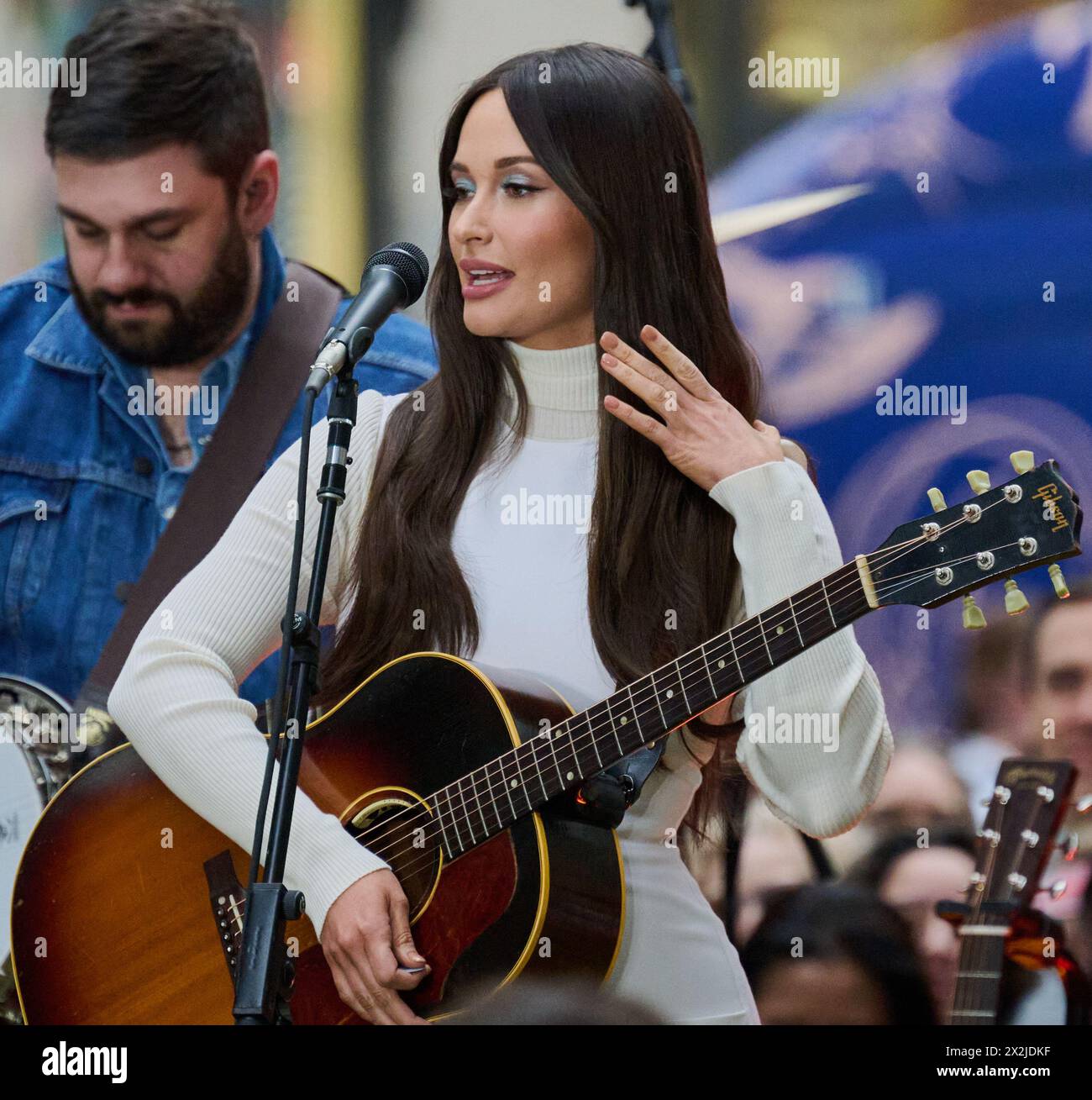 NEW YORK, NY, USA - MARCH 15, 2024: Kacey Musgraves Performs on NBC&rsquo;s