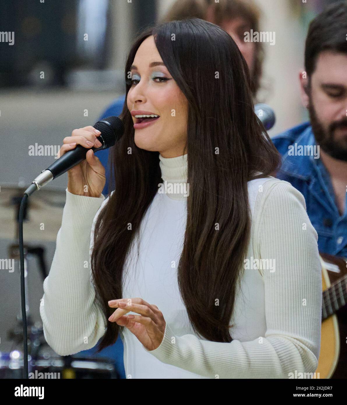 NEW YORK, NY, USA - MARCH 15, 2024: Kacey Musgraves Performs on NBC&rsquo;s