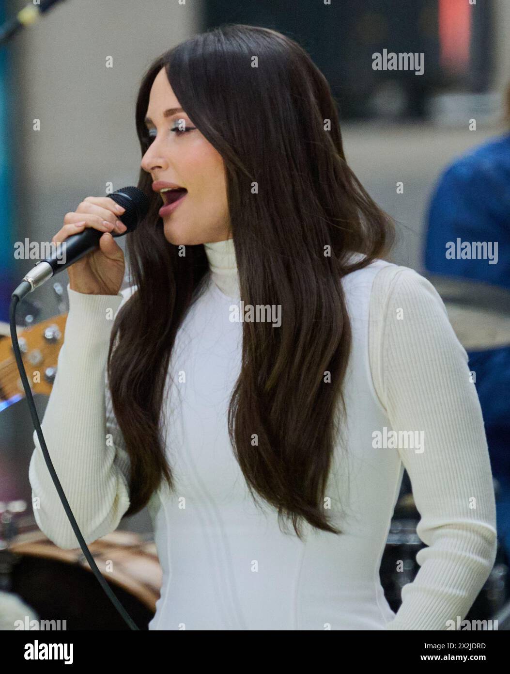 NEW YORK, NY, USA - MARCH 15, 2024: Kacey Musgraves Performs on NBC&rsquo;s