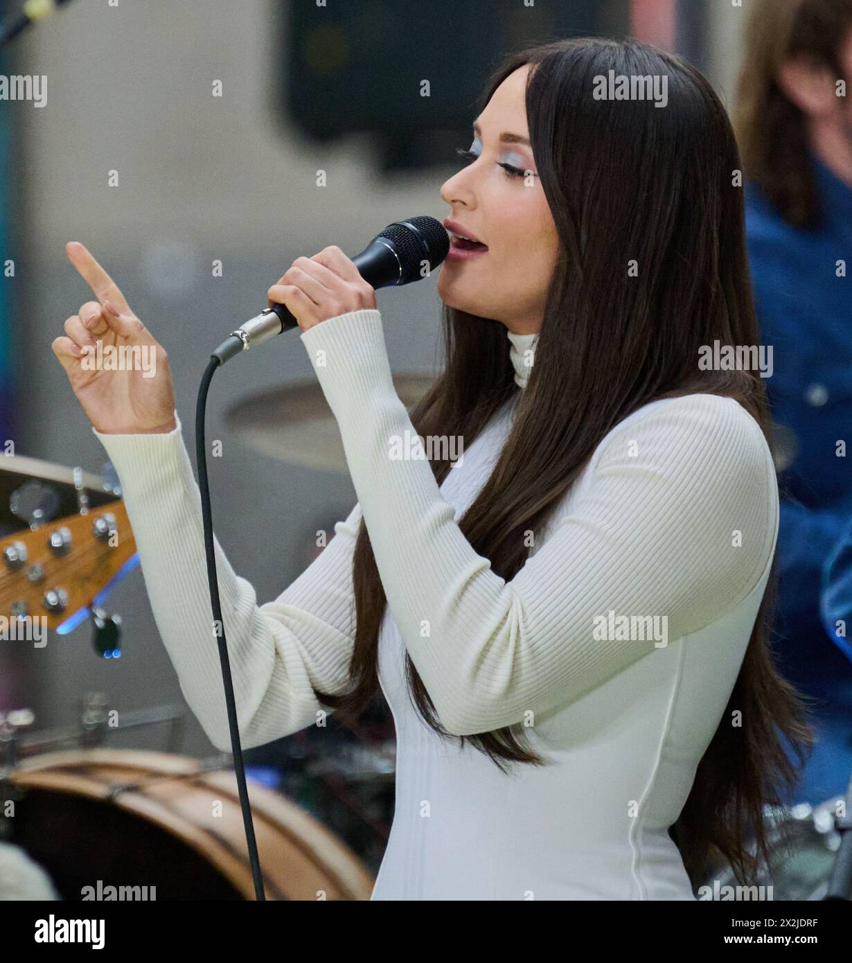 NEW YORK, NY, USA - MARCH 15, 2024: Kacey Musgraves Performs on NBC&rsquo;s