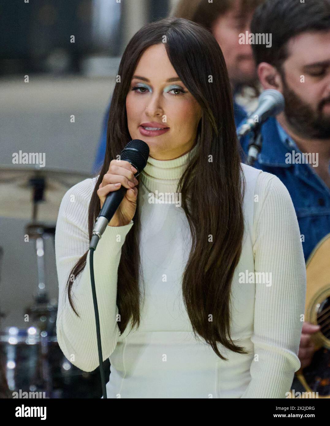 NEW YORK, NY, USA - MARCH 15, 2024: Kacey Musgraves Performs on NBC&rsquo;s