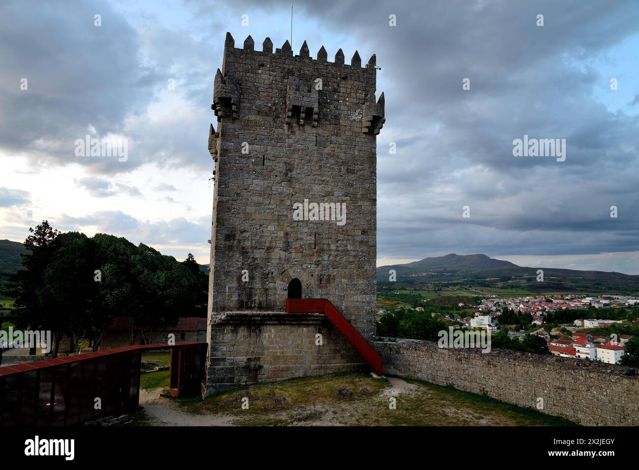Medieval castle of Montalegre, Portugal Stock Photo - Alamy
