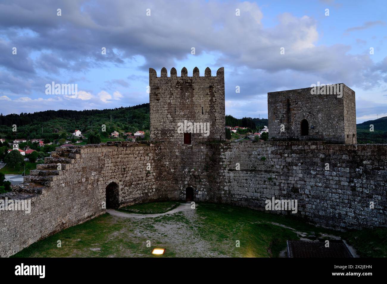 Medieval castle of Montalegre, Portugal Stock Photo - Alamy