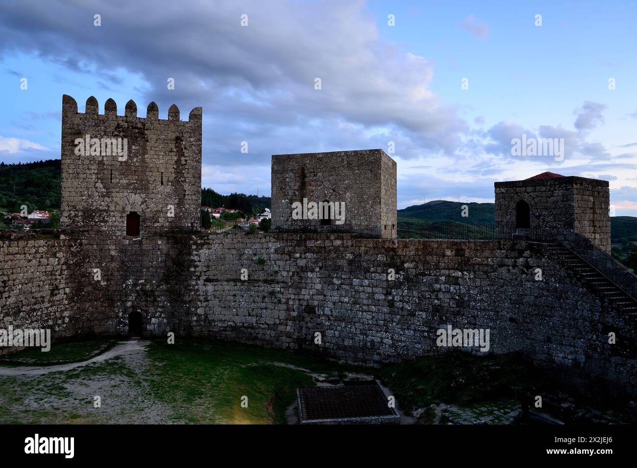 Medieval castle of Montalegre, Portugal Stock Photo - Alamy