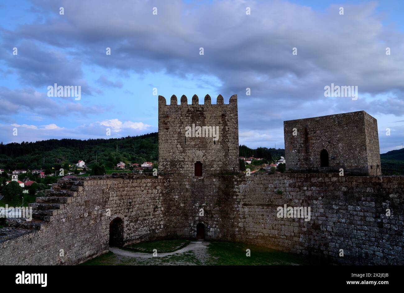 Medieval castle of Montalegre, Portugal Stock Photo - Alamy
