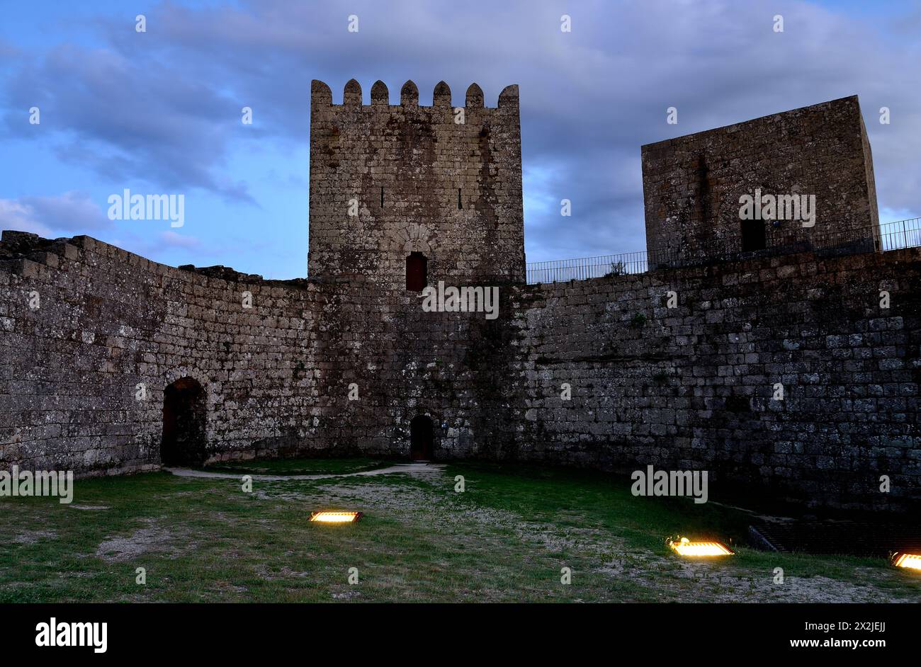 Medieval castle of Montalegre, Portugal Stock Photo - Alamy
