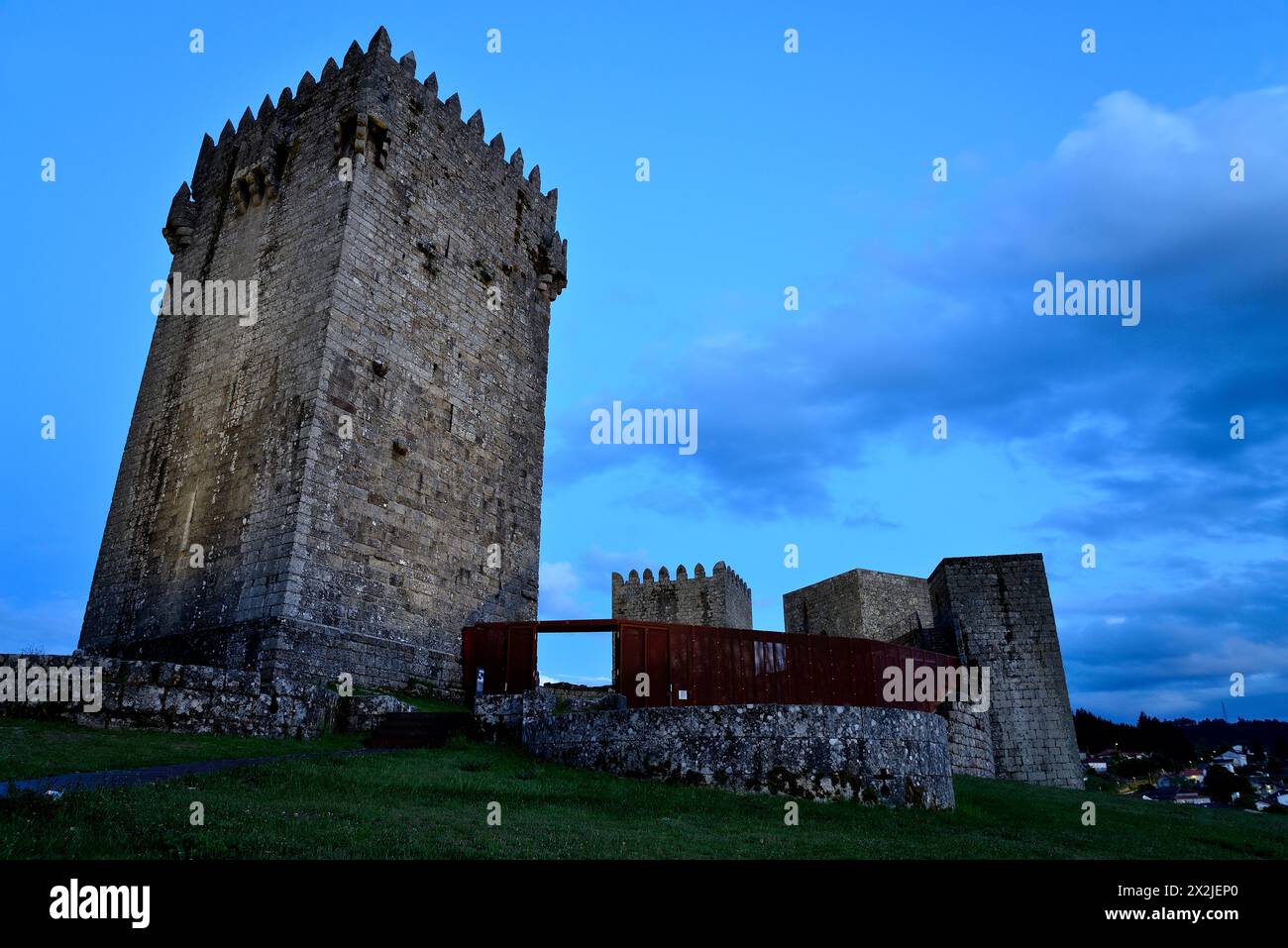 Medieval castle of Montalegre, Portugal Stock Photo - Alamy