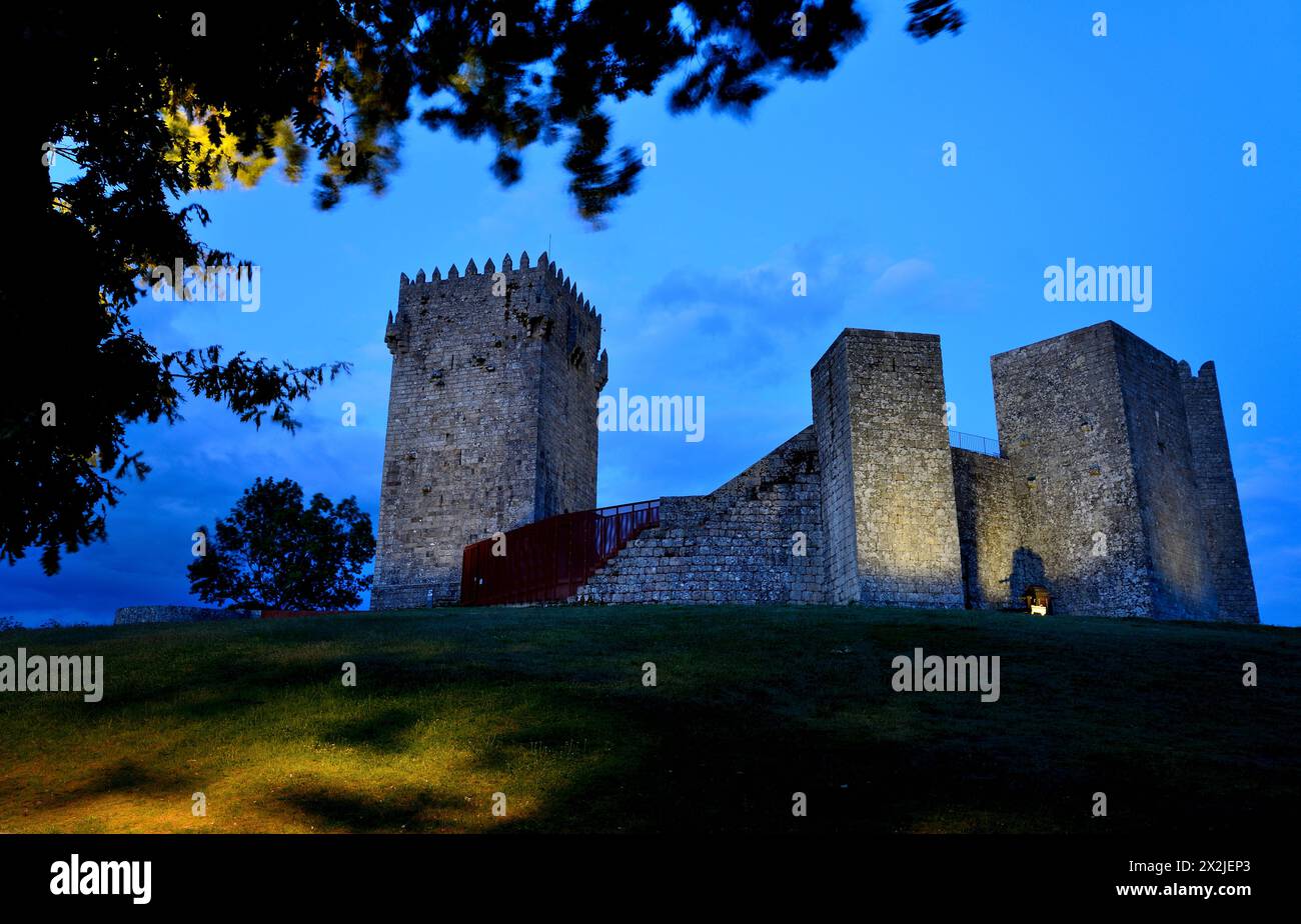 Medieval castle of Montalegre, Portugal Stock Photo - Alamy