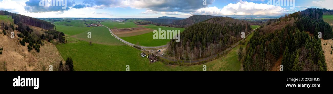 360 degree panorama drone hi-res stock photography and images - Alamy