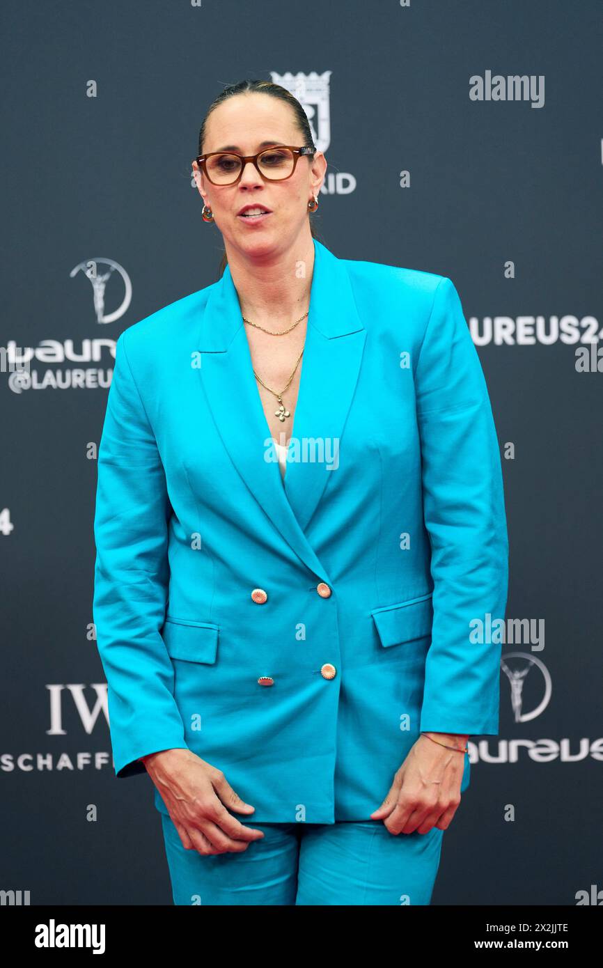 Madrid. Spain. 20240422, Amaya Valdemoro attends Laureus World Sports
