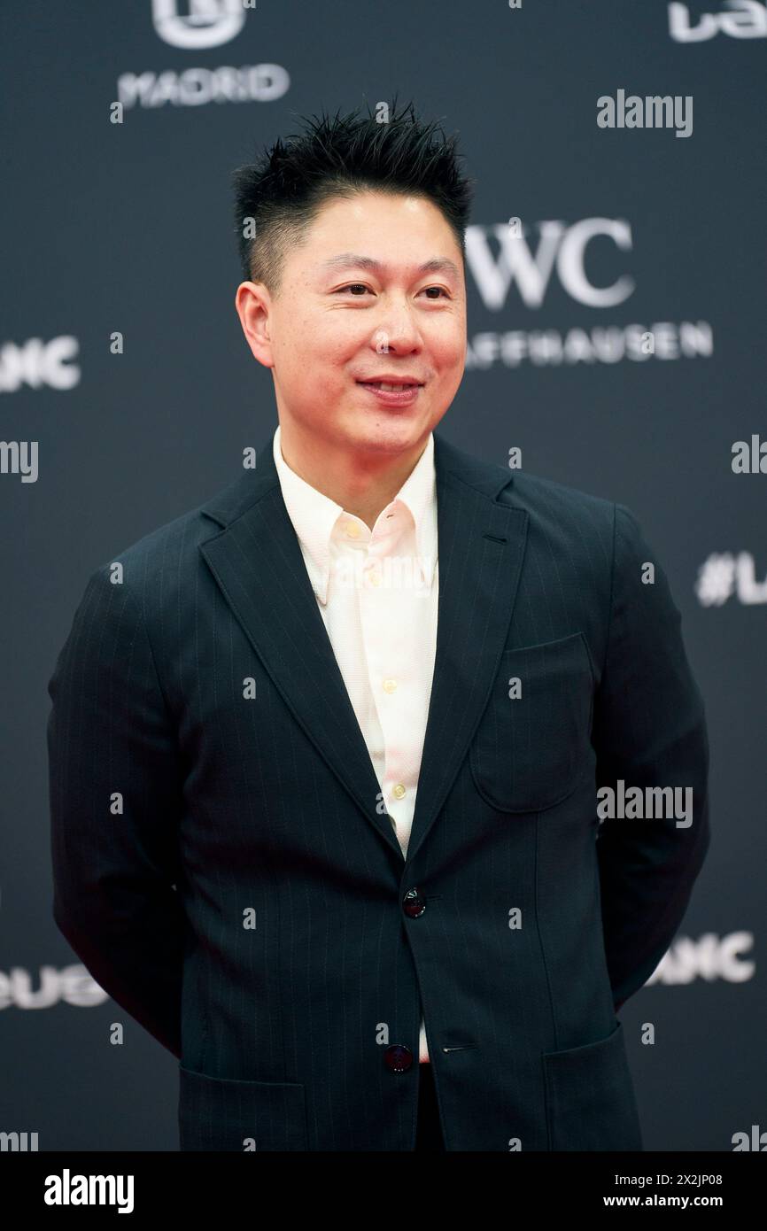 Madrid. Spain. 20240422, Xiaopeng Li attends Laureus World Sports ...