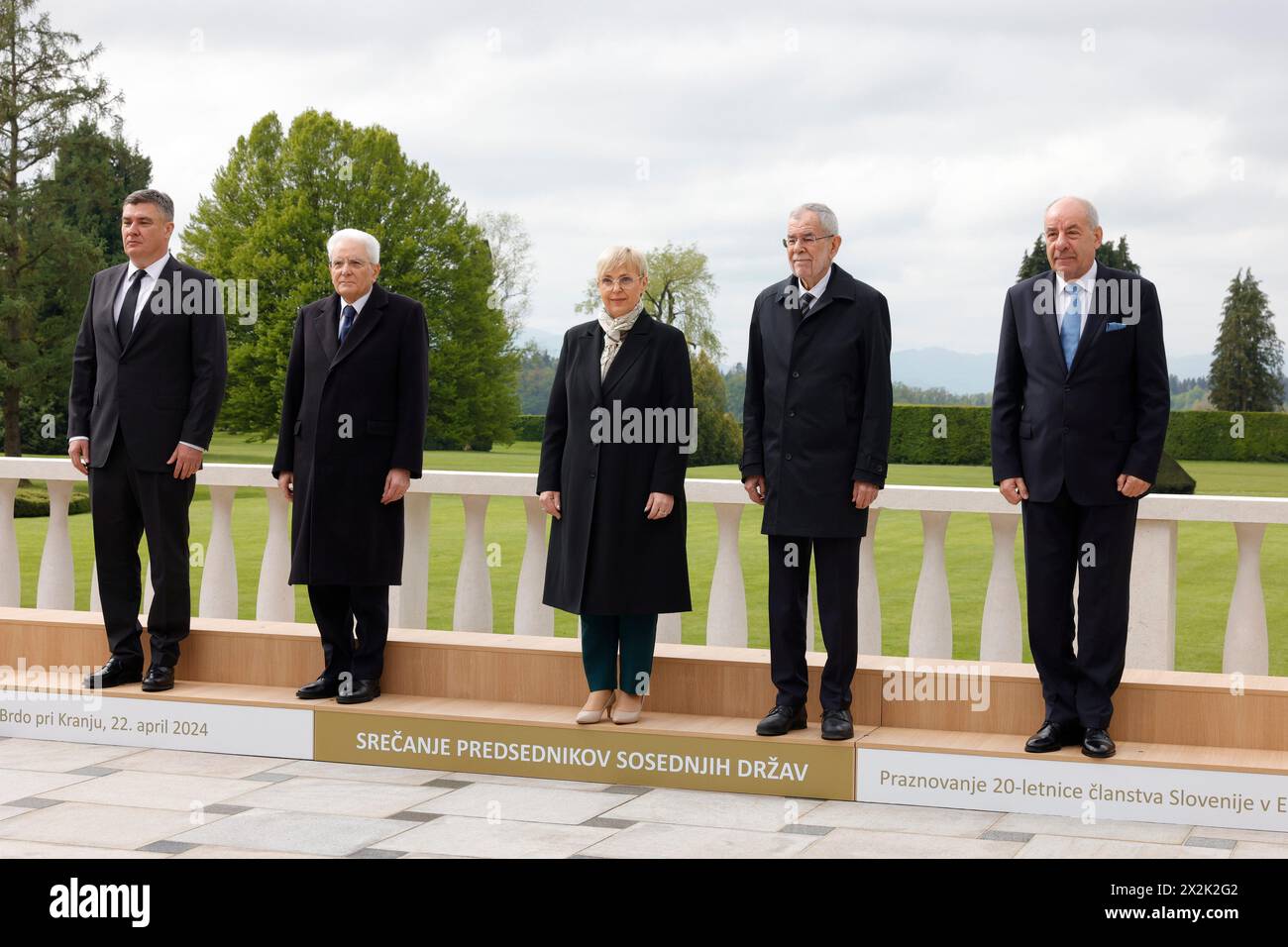 From Left President Of Croatia Zoran Milanovi President Of Italy From Left President Of Croatia Zoran Milanovi President Of Italy
