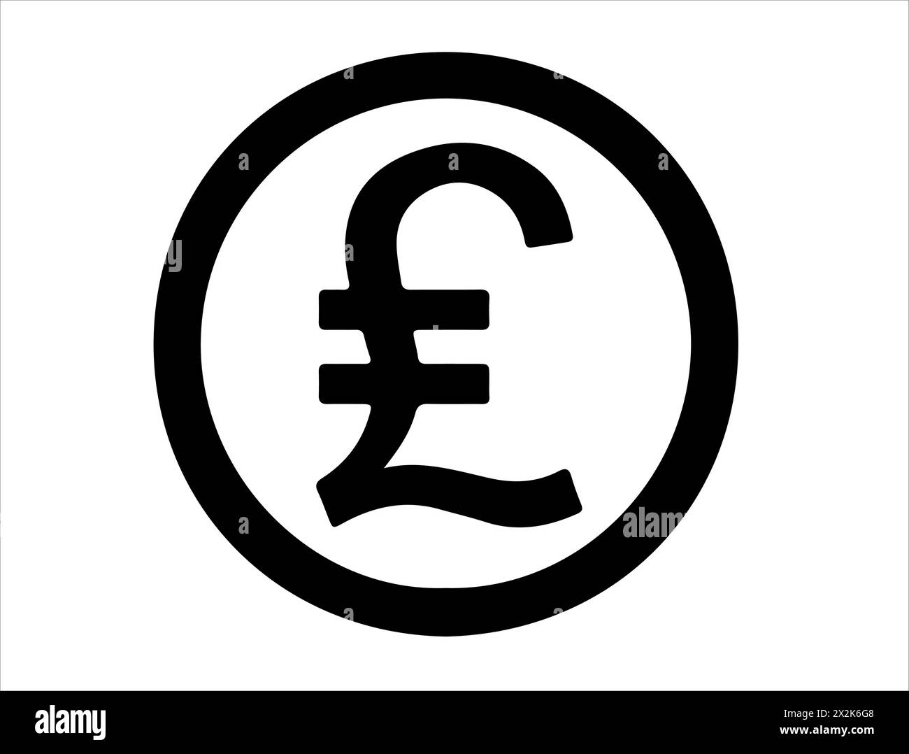 Italy lira currency sign silhouette Stock Vector