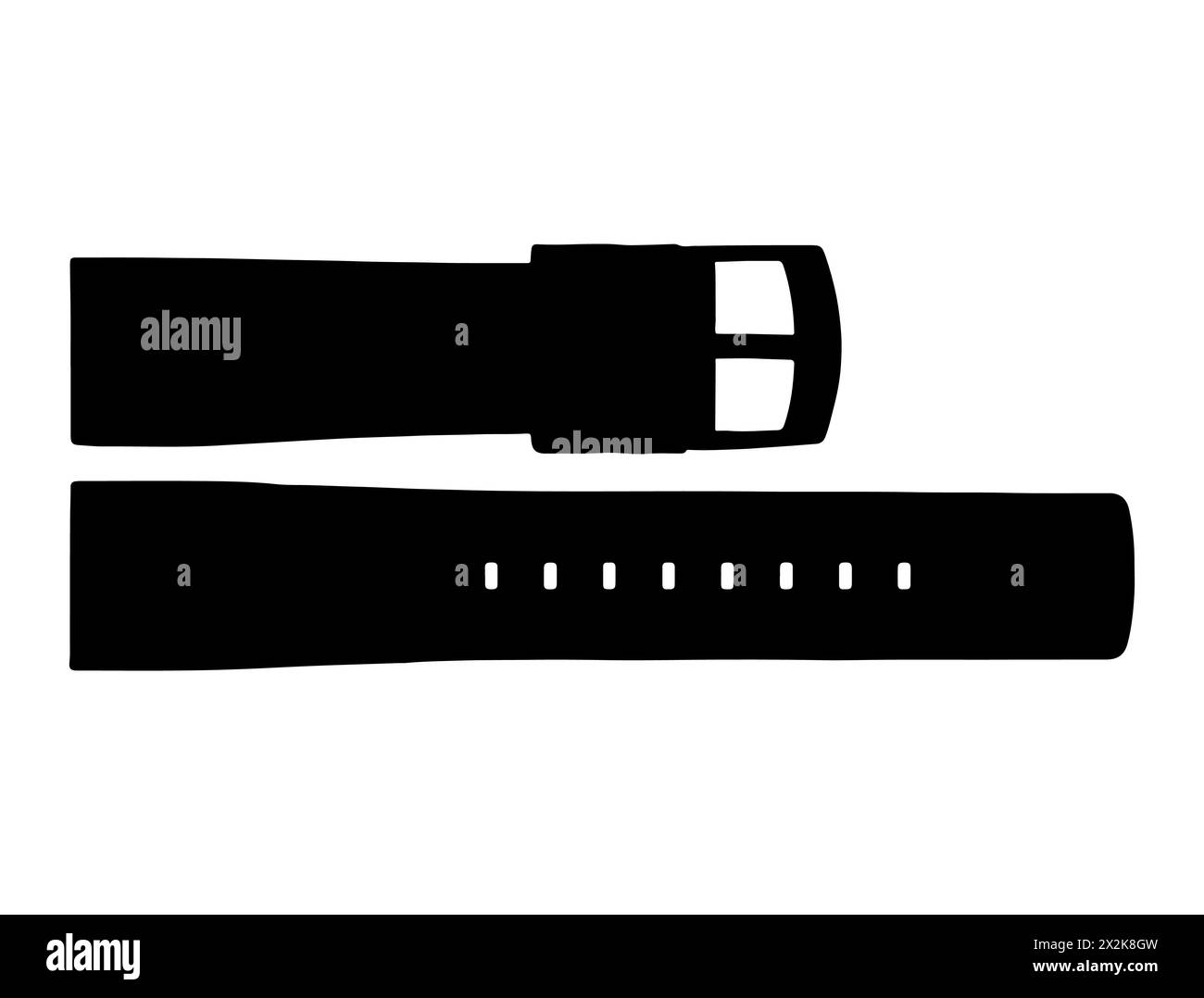 watch-strap-silhouette-vector-art-stock-vector-image-art-alamy