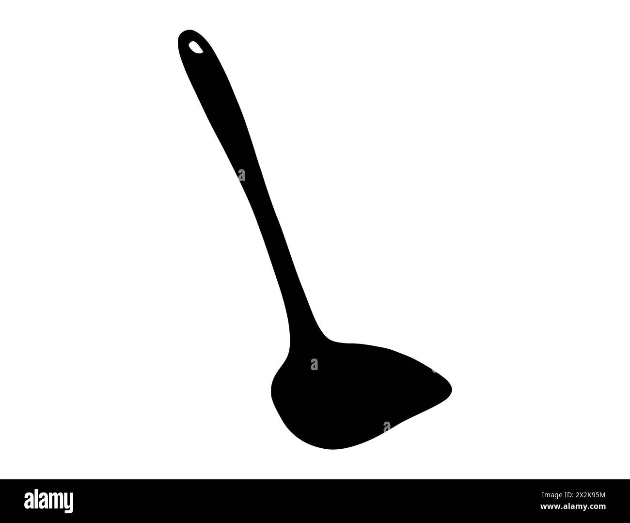 Food ladle silhouette vector art Stock Vector Image & Art Alamy
