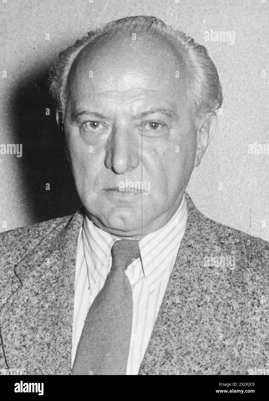Schaefer, Hermann Rudolf, 6.4.1892 - 26.5.1966, German politician (Liberal Democratic Party), ADDITIONAL-RIGHTS-CLEARANCE-INFO-NOT-AVAILABLE Stock Photo