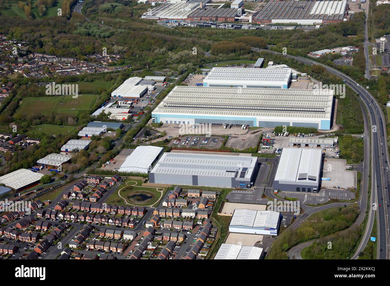 aerial view of Pioneer Business Park (including the Regatta ...