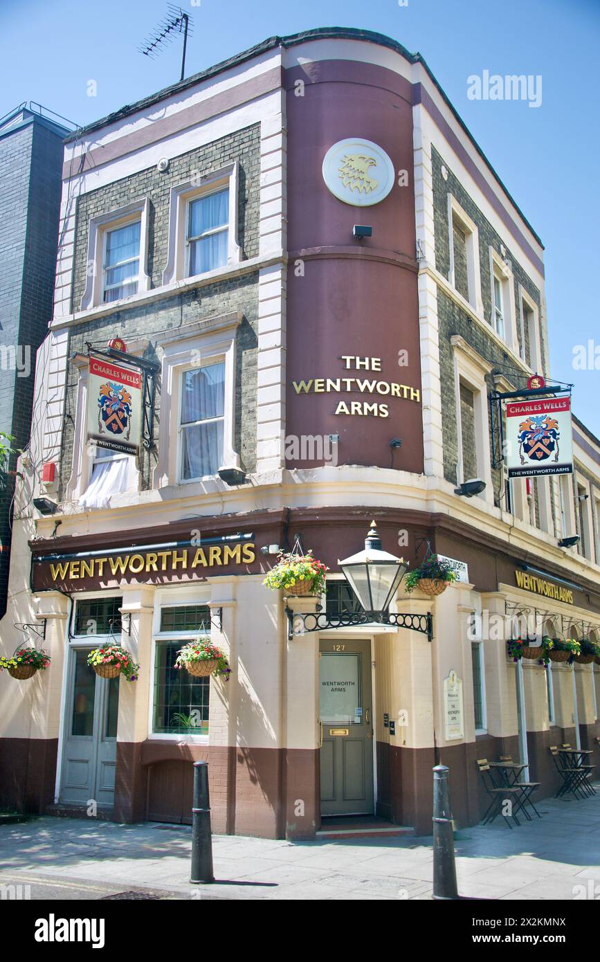 The Wentworth Arms Pub, Mile End, London Stock Photo