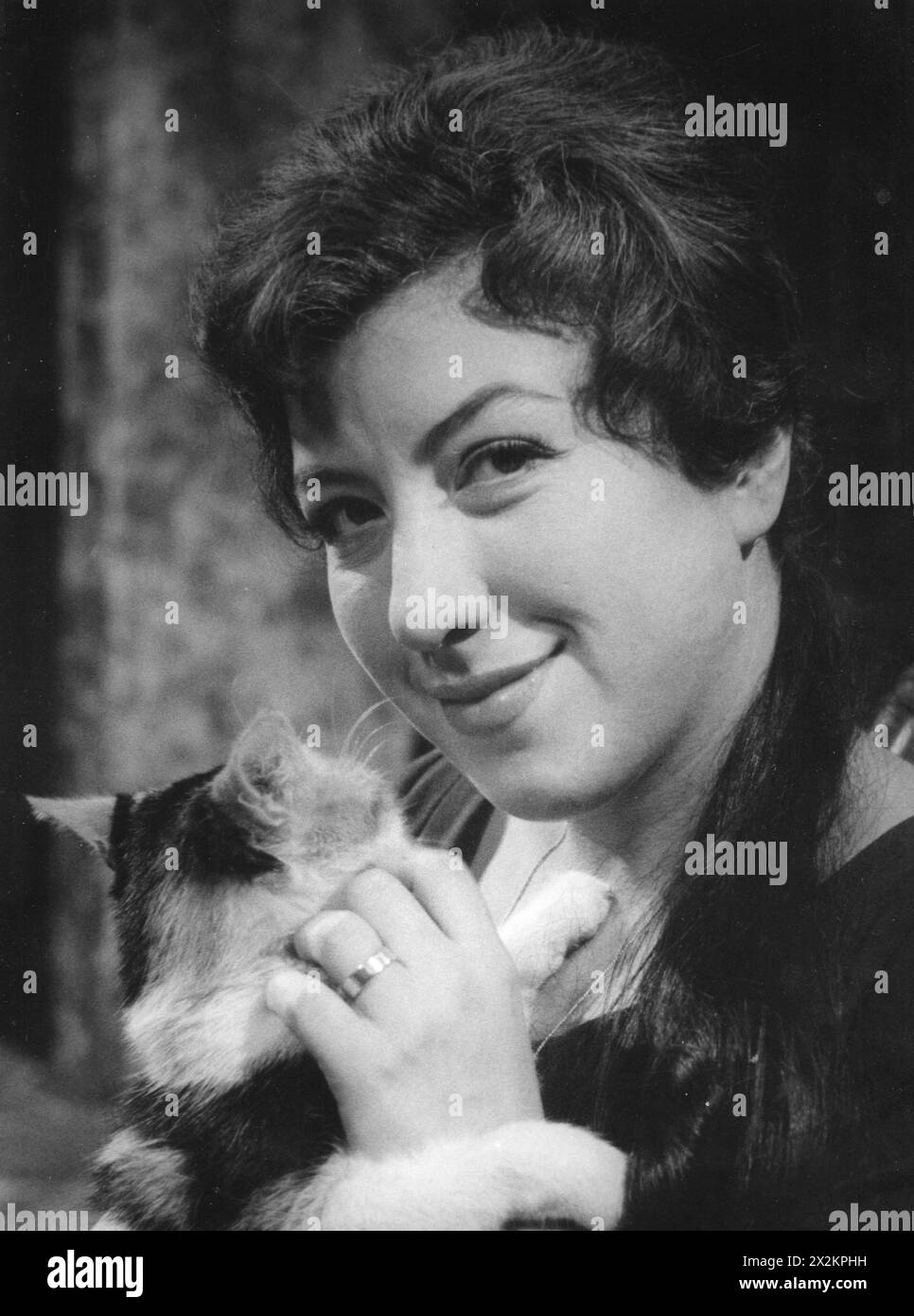 Schlemm, Anny, * 22.2.1929, German operetta- and opera singer (soprano), in an opera, 1960s, ADDITIONAL-RIGHTS-CLEARANCE-INFO-NOT-AVAILABLE Stock Photo