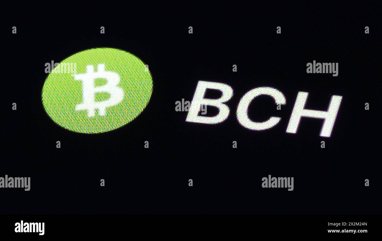 Bitcoin Cash (BCH) cryptocurrency logo displayed on smartphone Stock Photo  - Alamy