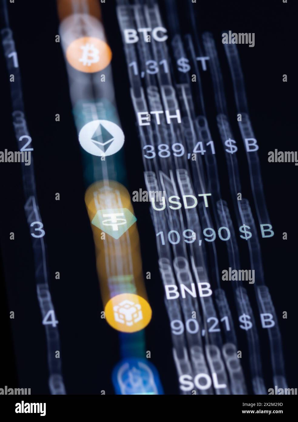 Solana coin hi-res stock photography and images - Alamy