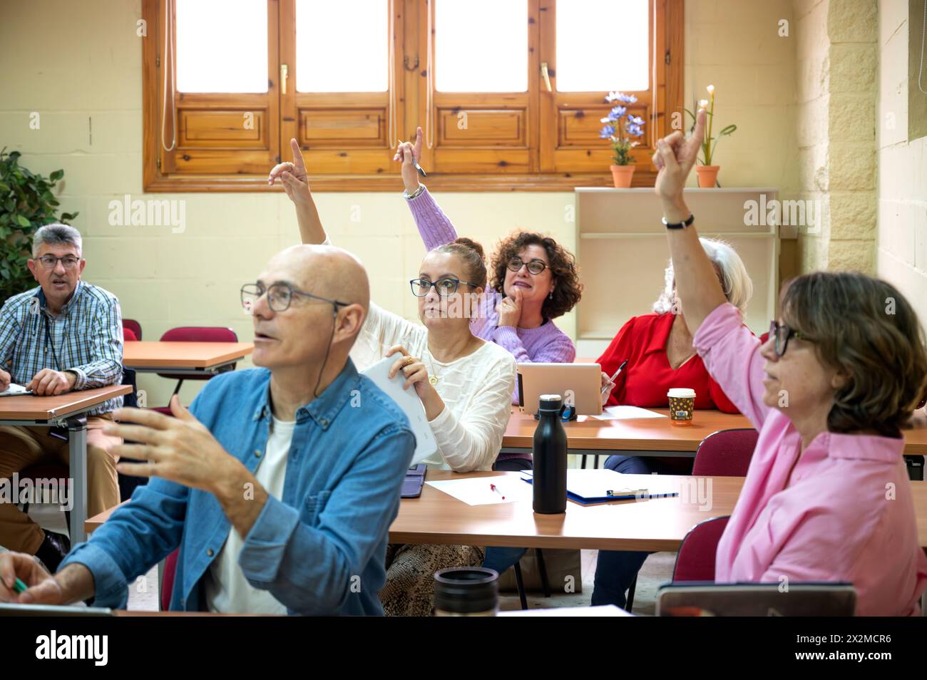 Group diverse students participate hi-res stock photography and images ...