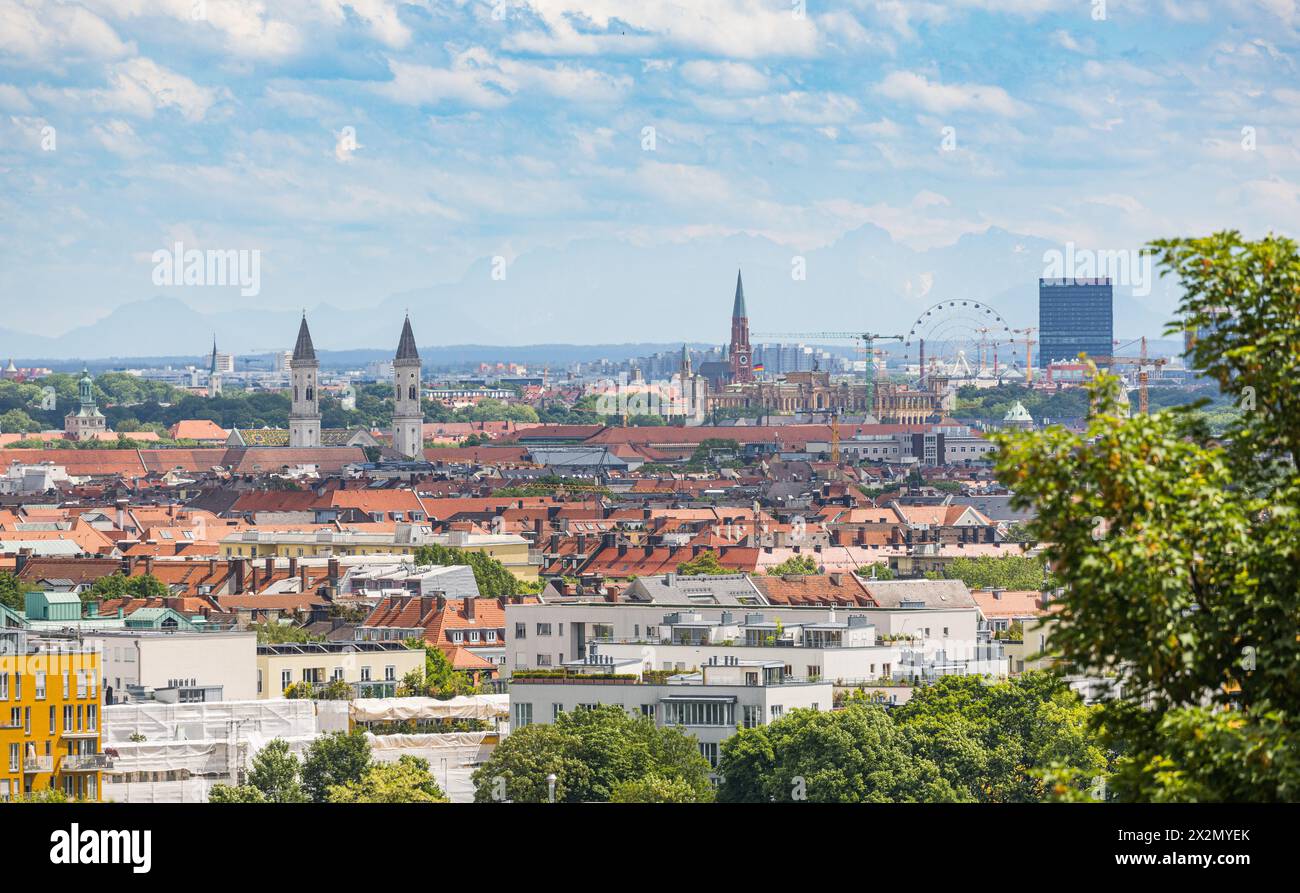 Mit knapp 1,5 Millionen Einwohner ist die Landeshauptstadt München die ...