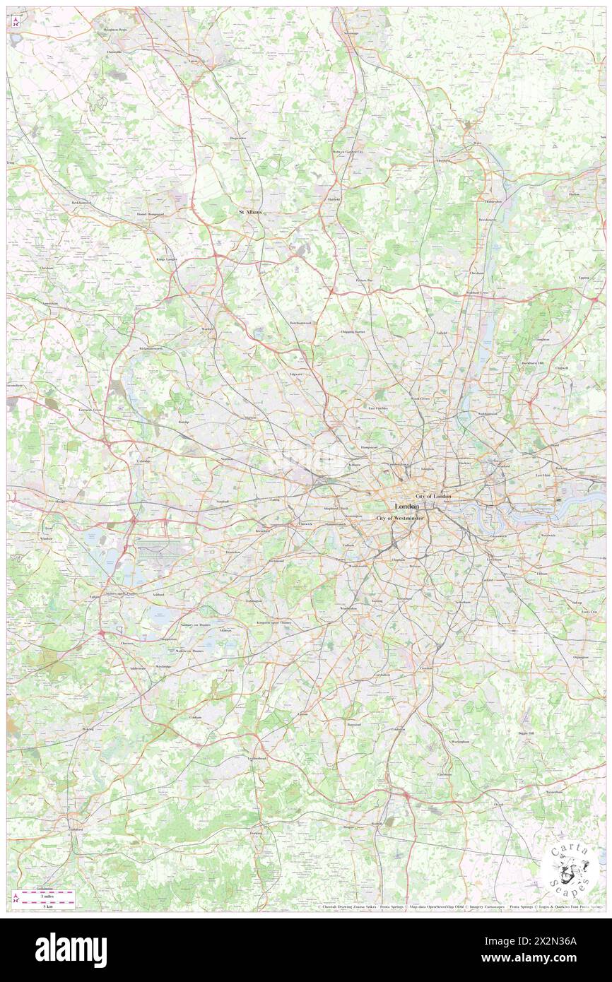 Middlesex, Greater London, GB, United Kingdom, England, N 51 31' 54'', S 0 16' 6'', map, Cartascapes Map published in 2024. Explore Cartascapes, a map revealing Earth's diverse landscapes, cultures, and ecosystems. Journey through time and space, discovering the interconnectedness of our planet's past, present, and future. Stock Photo