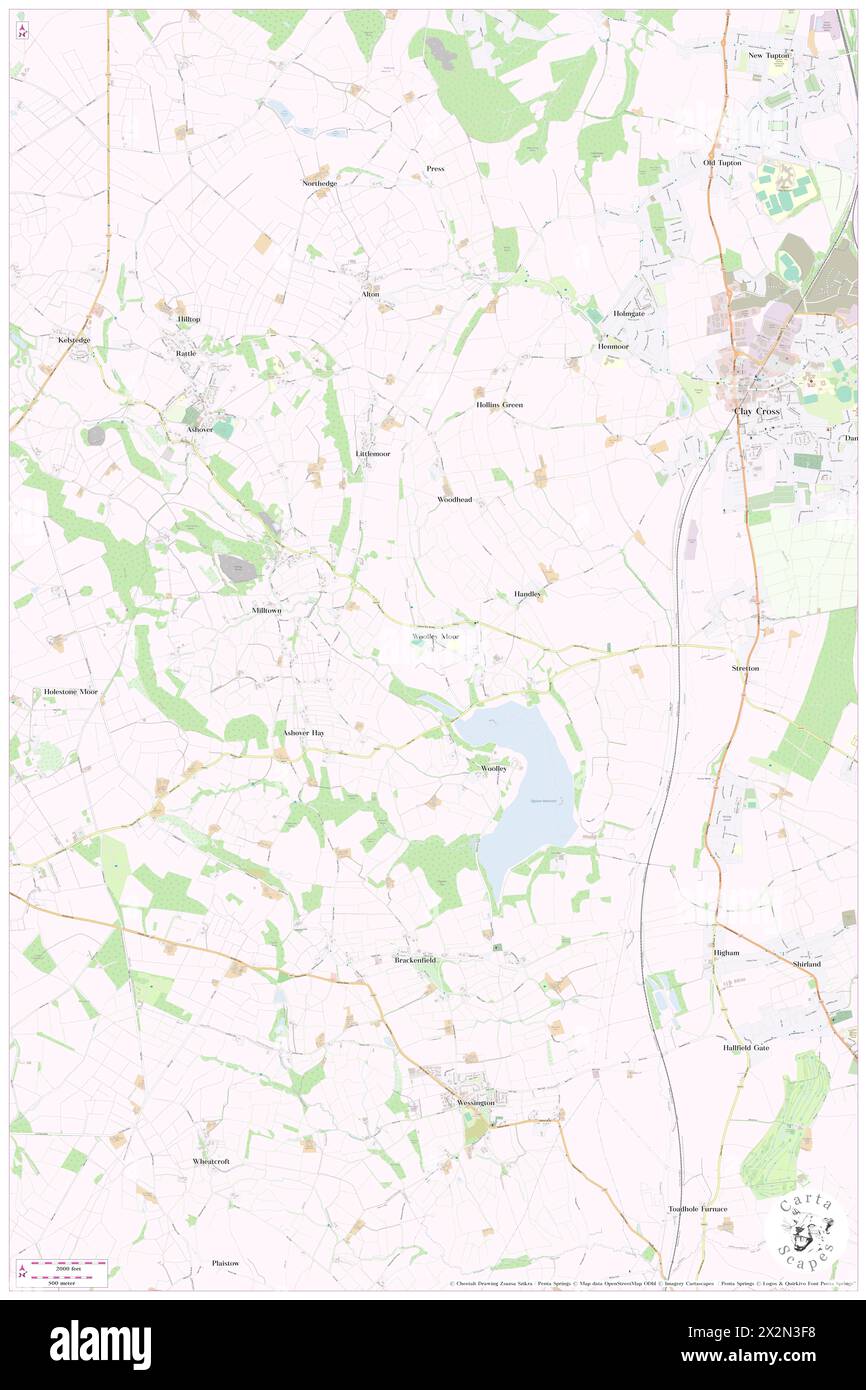 The View At The White Horse Woolley Moor, Derbyshire, GB, United