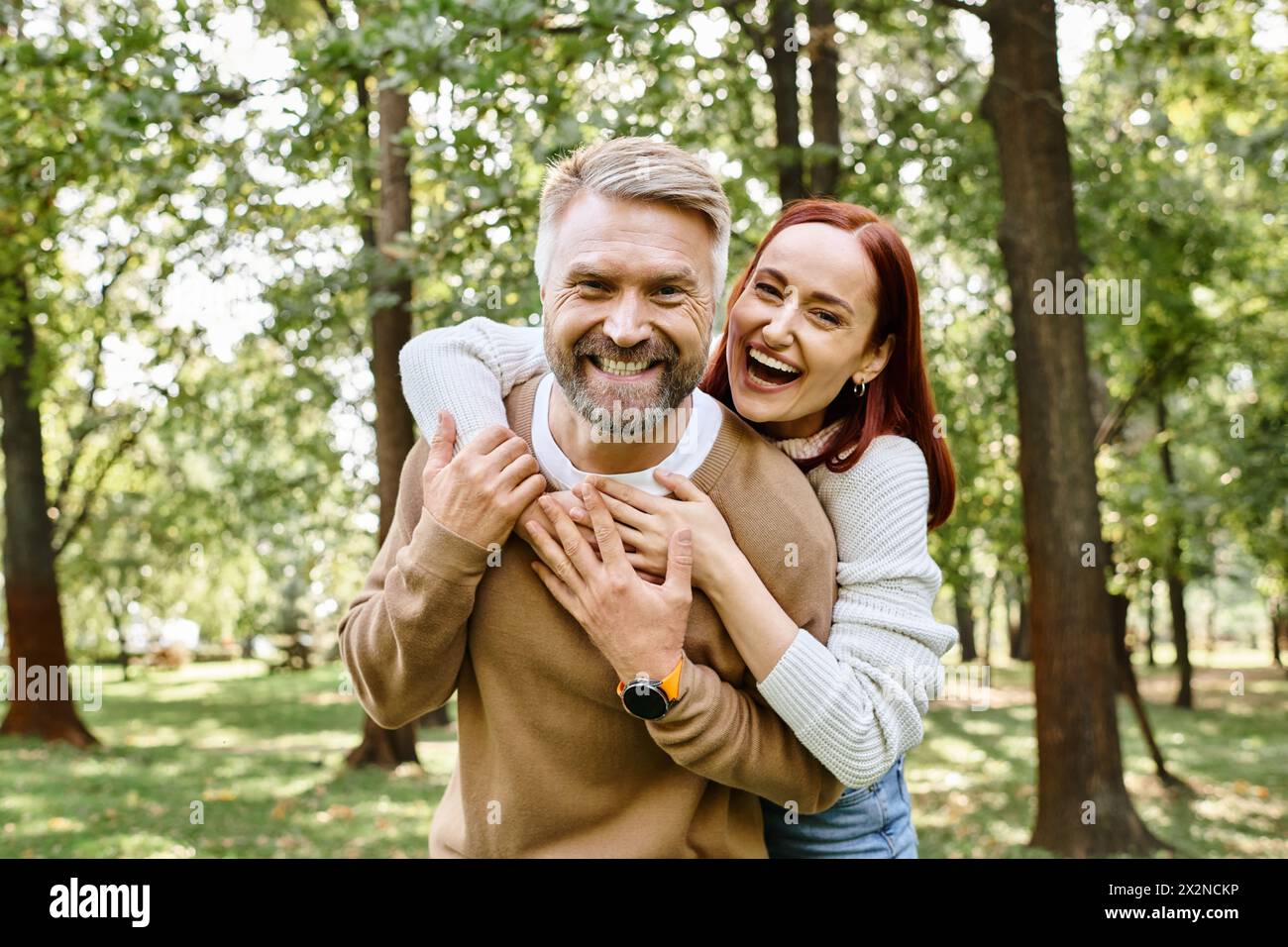 Serene park setting hi-res stock photography and images - Alamy