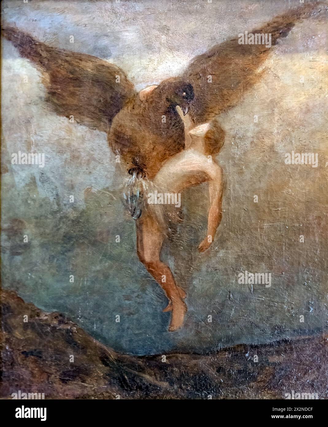 The Abduction of Ganymede (Bemberg Foundation) Stock Photo