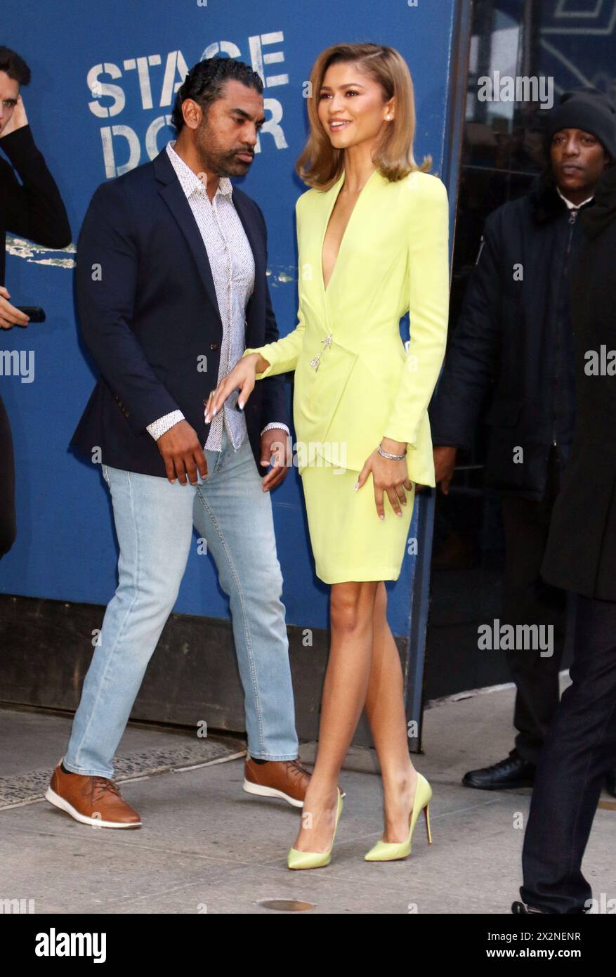 New York, USA. April 23, 2024 Zendaya on Good Morning America to talk