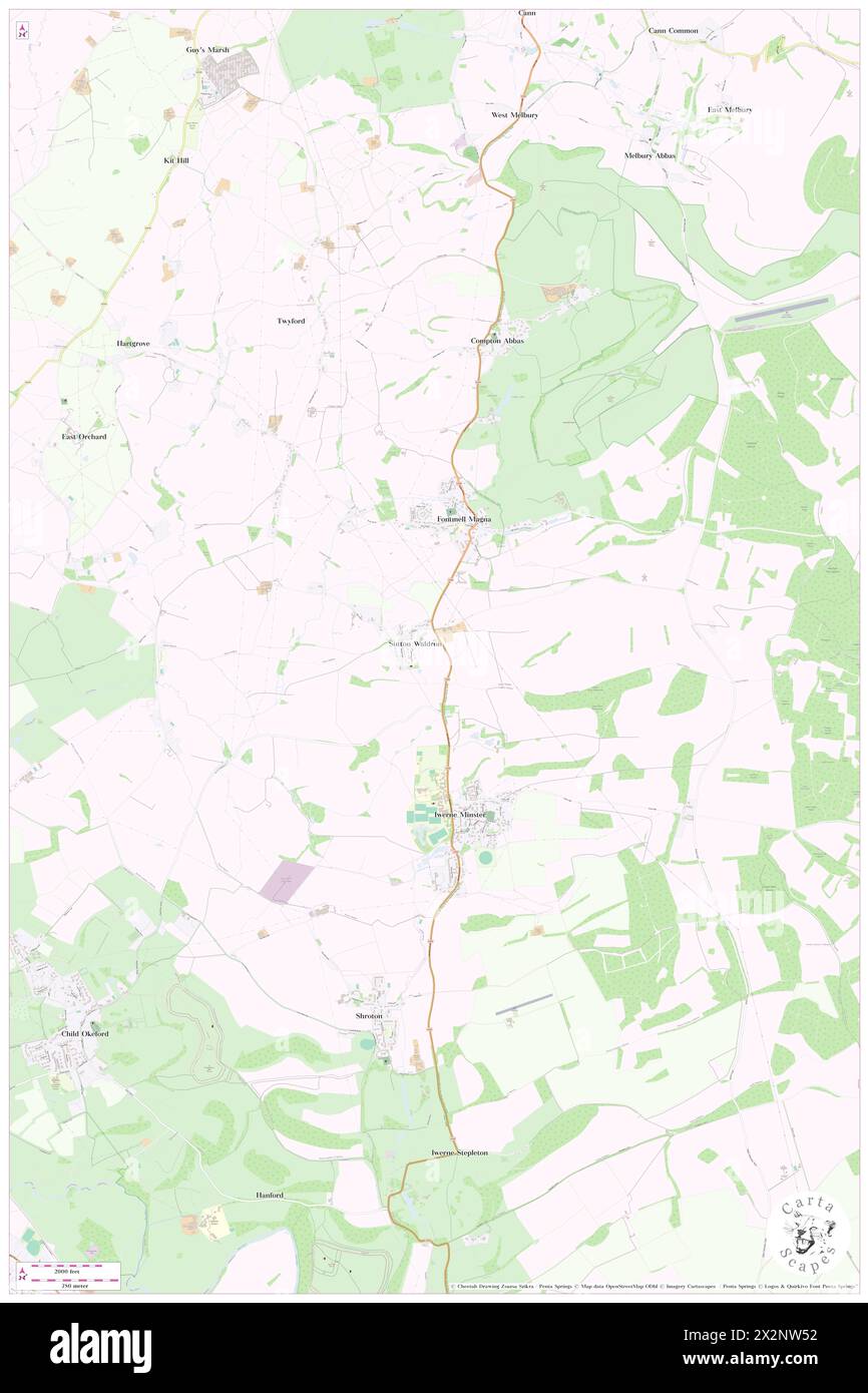 Sutton Waldron, Dorset, GB, United Kingdom, England, N 50 56' 30'', S 2