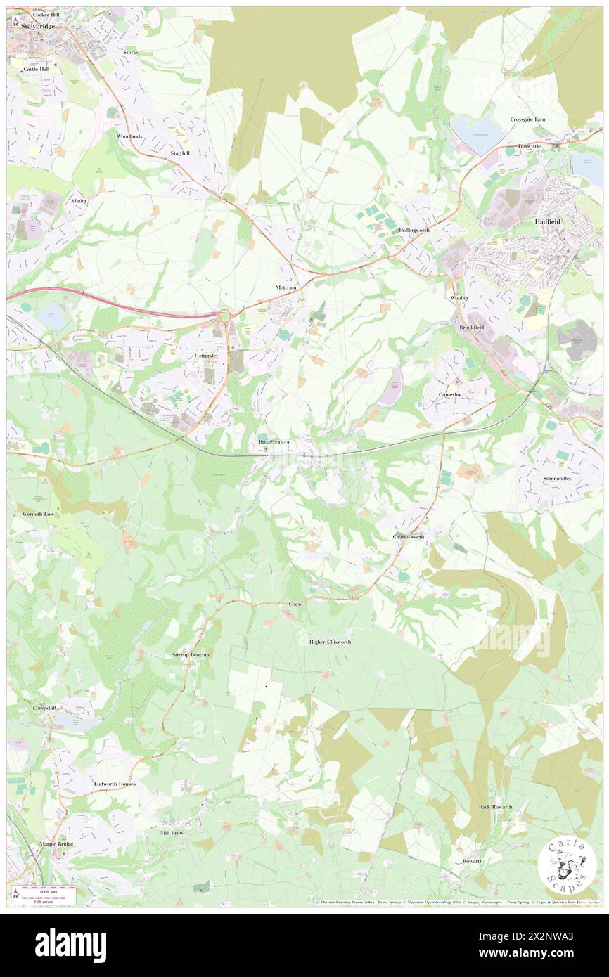 Broadbottom, Borough of Tameside, GB, United Kingdom, England, N 53 26
