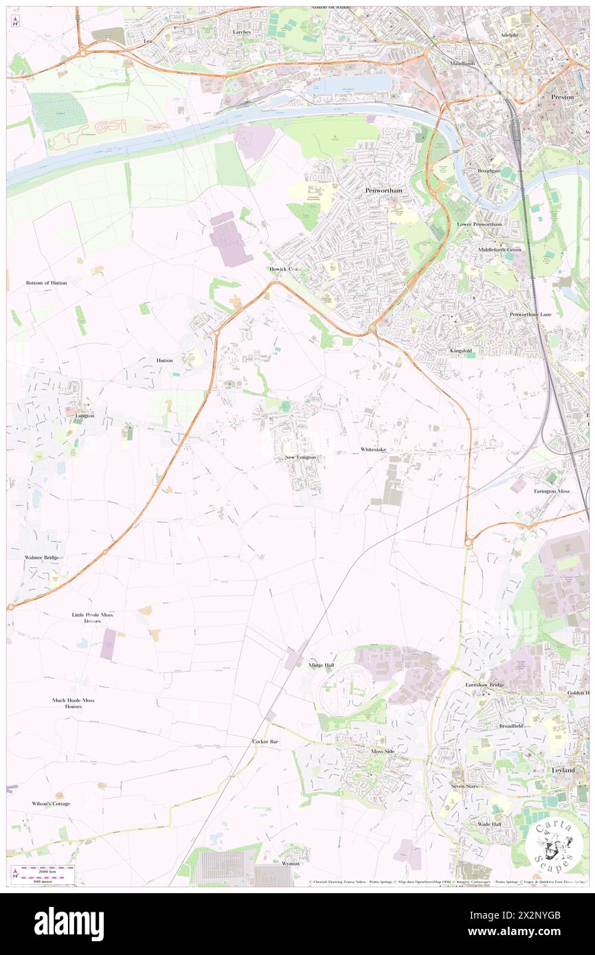 New Longton, Lancashire, GB, United Kingdom, England, N 53 43' 24'', S