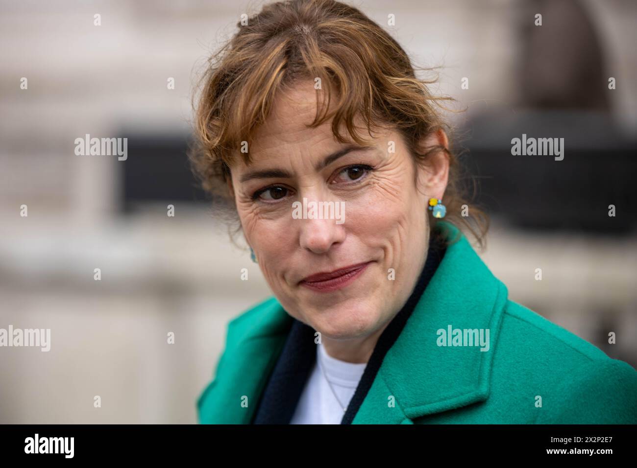 London, UK. 23rd Apr, 2024. Ministers in Whitehall London UK Victoria Atkins, Health Secretary Credit: Ian Davidson/Alamy Live News Stock Photo