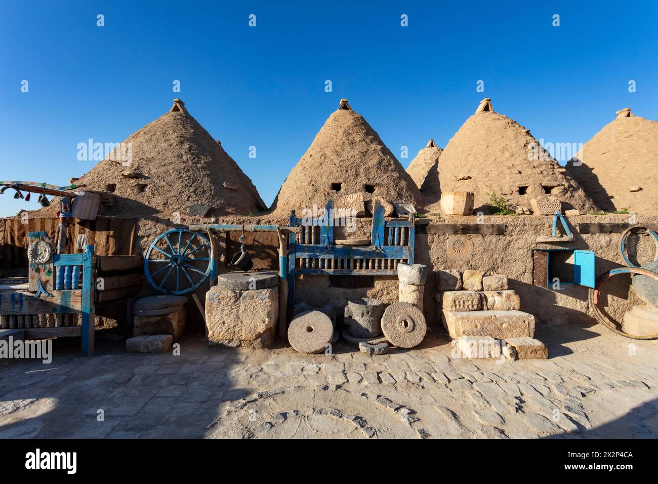 Beehive houses of the upper Mesopotamian city of Harran, Sanliurfa ...