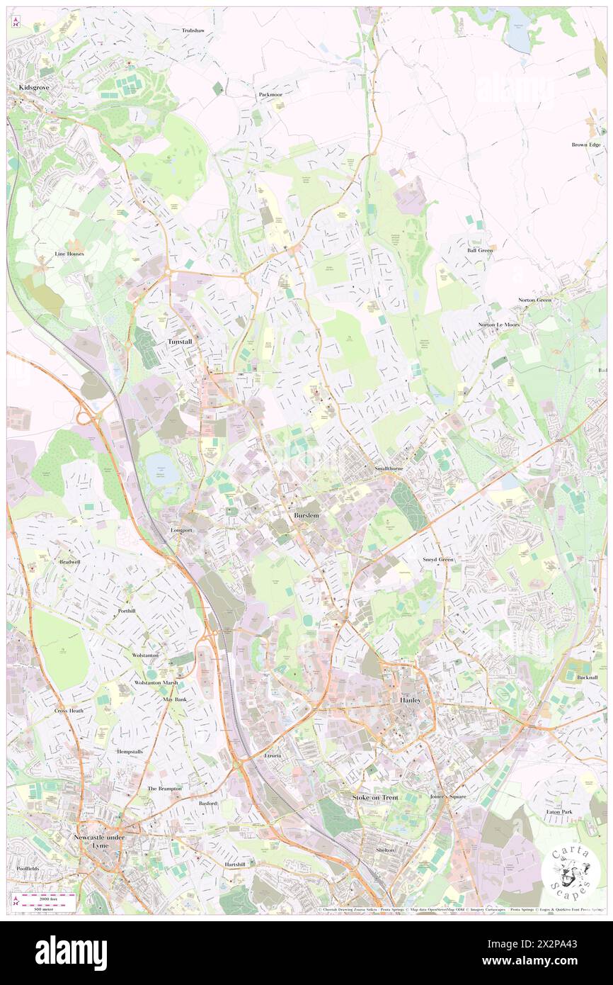 Vale Park, StokeonTrent, GB, United Kingdom, England, N 53 3' 0'', S