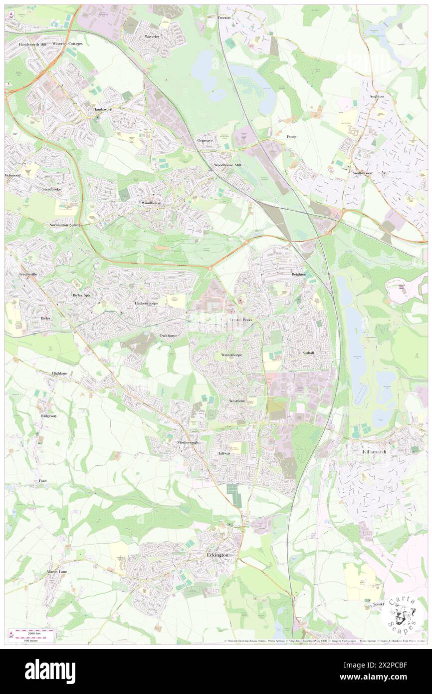 Crystal Peaks, Sheffield, GB, United Kingdom, England, N 53 20' 30'', S ...