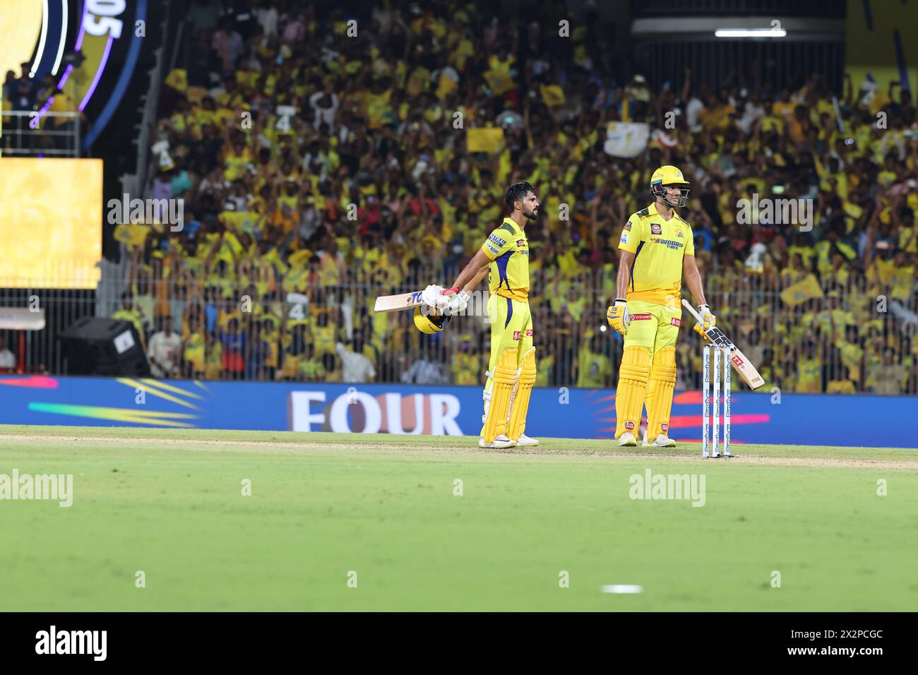 Tata IPL 2024 Chennai, India. 23rd Apr, 2024. CSK Vs LSG ( Chennai